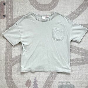 Zara Solid Cotton Tee